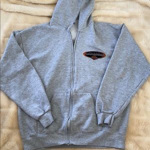 Harley Davidson zip up hoodie